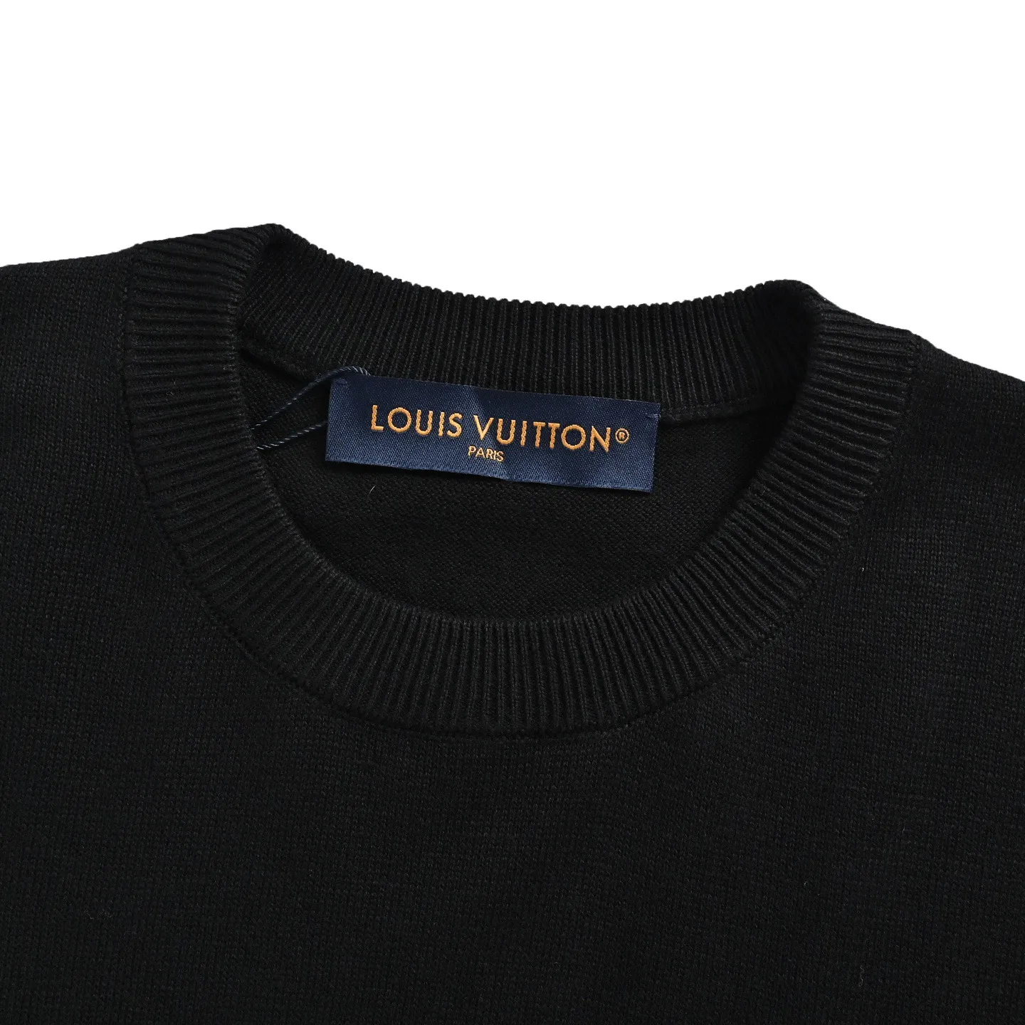Louis Vuitton/Louis Vuitton 26ss presbyopia hot diamond knitted short sleeves